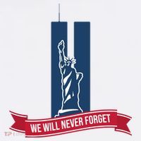 We Will Never Forget 09.11.01 Statue Of Liberty Kids Sweatshirt thumb 2