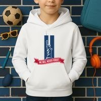 We Will Never Forget 09.11.01 Statue Of Liberty Kids Hoodie thumb 2