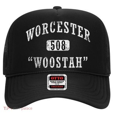 Worcester Woostah Nickname 508 Vintage Area Code Hat