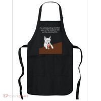 Westie “Weakest Or Missing Link” Insult Graphic Apron thumb 0