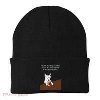 Westie “Weakest Or Missing Link” Insult Graphic Beanie thumb 0