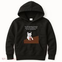 Westie “Weakest Or Missing Link” Insult Graphic Kids Hoodie thumb 0