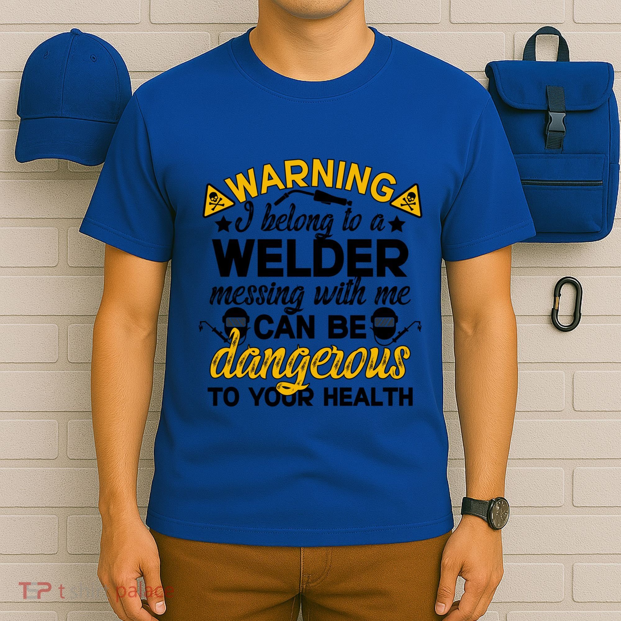 Welder Wife Of A Welder Funny WelderS Wife Great Gift T-Shirt