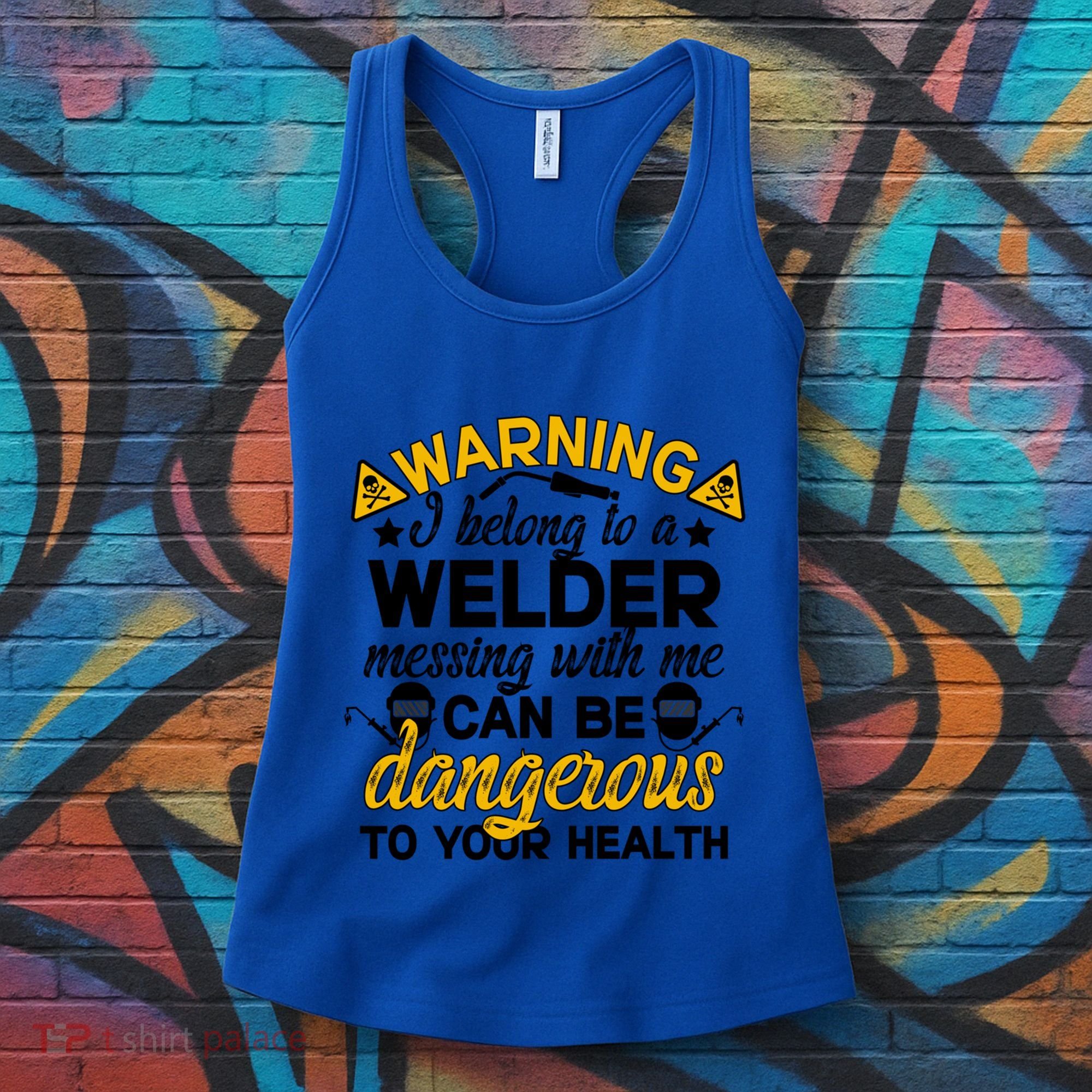 Welder Wife Of A Welder Funny WelderS Wife Great Gift Women's Tank Top