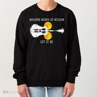 Whisper Words Of Wisdom LetIt Be Guitar Lake Shadow Women's Sweatshirt thumb 0