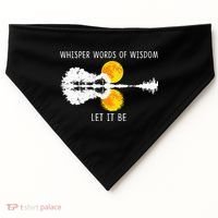 Whisper Words Of Wisdom LetIt Be Guitar Lake Shadow USA-Made Doggie Bandana thumb 0