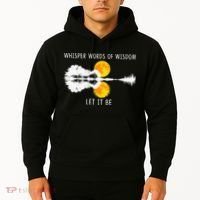 Whisper Words Of Wisdom LetIt Be Guitar Lake Shadow Hoodie thumb 2