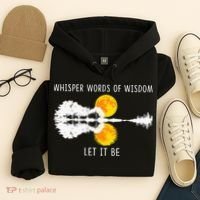 Whisper Words Of Wisdom LetIt Be Guitar Lake Shadow Hoodie thumb 4