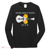 Whisper Words Of Wisdom LetIt Be Guitar Lake Shadow Long Sleeve Shirt thumb 0