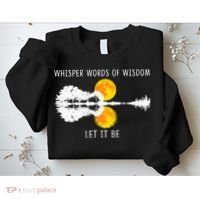 Whisper Words Of Wisdom LetIt Be Guitar Lake Shadow Sweatshirt thumb 2