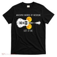 Whisper Words Of Wisdom LetIt Be Guitar Lake Shadow T-Shirt thumb 0