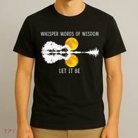 Whisper Words Of Wisdom LetIt Be Guitar Lake Shadow T-Shirt thumb 3