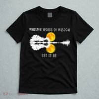 Whisper Words Of Wisdom LetIt Be Guitar Lake Shadow T-Shirt thumb 5