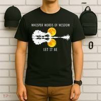 Whisper Words Of Wisdom LetIt Be Guitar Lake Shadow T-Shirt thumb 6
