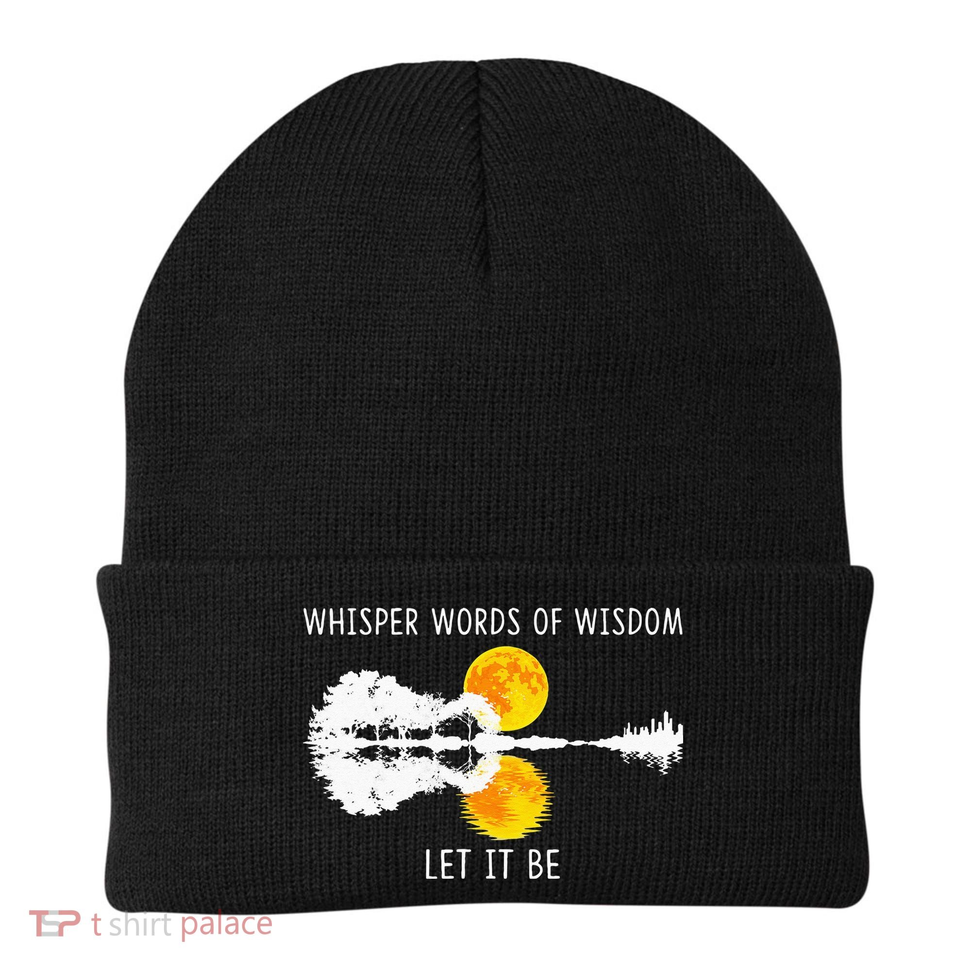 Whisper Words Of Wisdom LetIt Be Guitar Lake Shadow Beanie