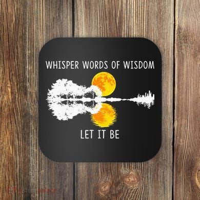 Whisper Words Of Wisdom LetIt Be Guitar Lake Shadow Coaster