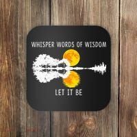 Whisper Words Of Wisdom LetIt Be Guitar Lake Shadow Coaster thumb 0