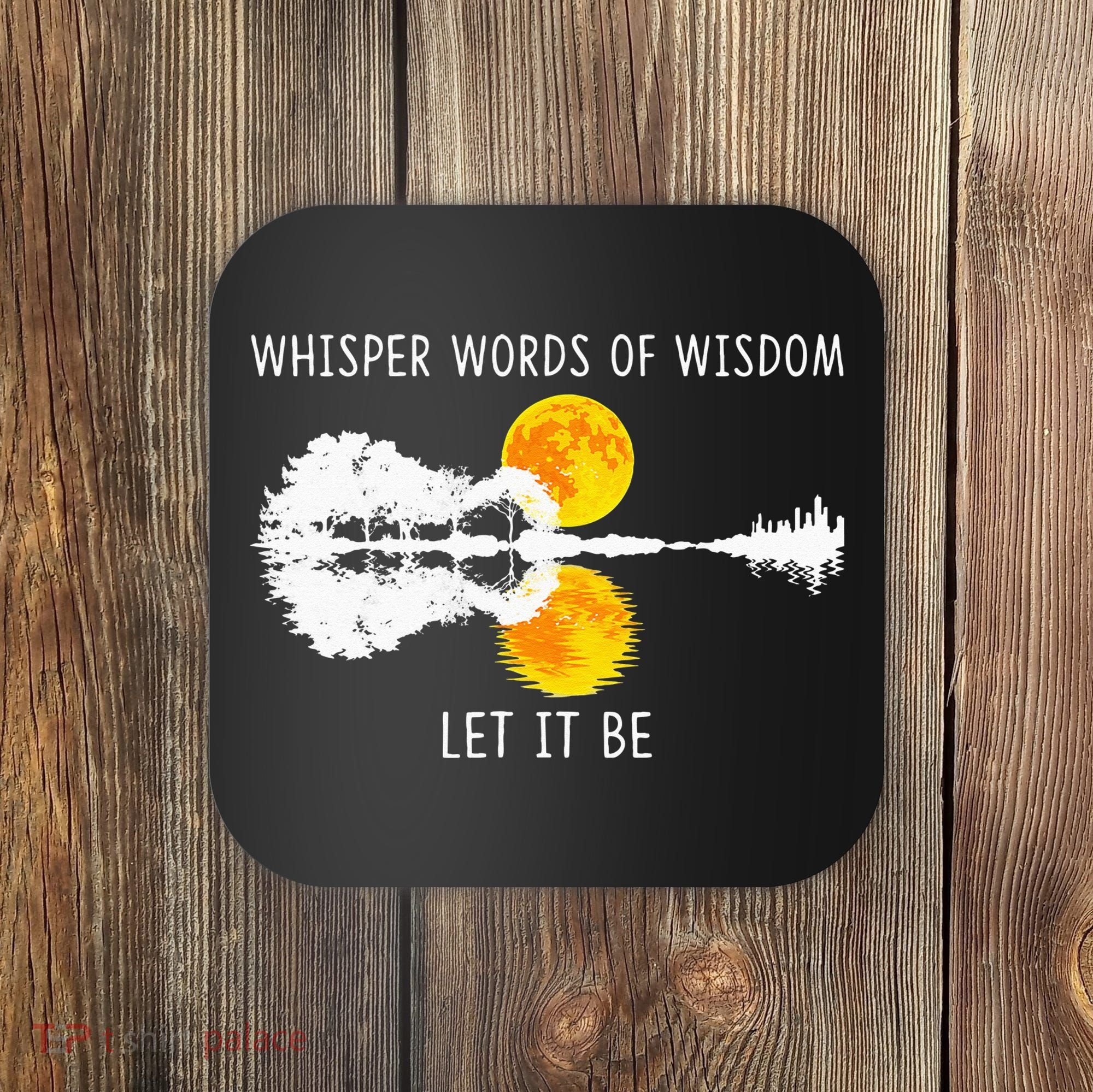 Whisper Words Of Wisdom LetIt Be Guitar Lake Shadow Coaster