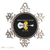 Whisper Words Of Wisdom LetIt Be Guitar Lake Shadow Ornament thumb 0