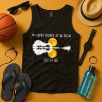 Whisper Words Of Wisdom LetIt Be Guitar Lake Shadow Tank Top thumb 4