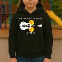 Whisper Words Of Wisdom LetIt Be Guitar Lake Shadow Kids Hoodie thumb 3