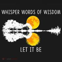 Whisper Words Of Wisdom LetIt Be Guitar Lake Shadow Kids Hoodie thumb 5