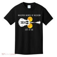 Whisper Words Of Wisdom LetIt Be Guitar Lake Shadow Kids T-Shirt thumb 0