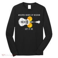 Whisper Words Of Wisdom Let It Be Guitar Lake Shadow Long Sleeve Shirt thumb 0
