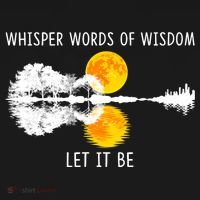 Whisper Words Of Wisdom Let It Be Guitar Lake Shadow Sweatshirt thumb 3
