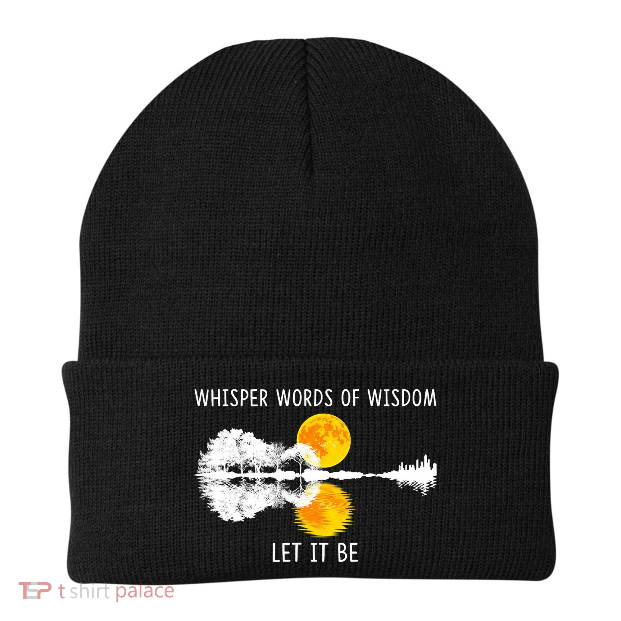 Whisper Words Of Wisdom Let It Be Guitar Lake Shadow Beanie
