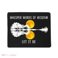 Whisper Words Of Wisdom Let It Be Guitar Lake Shadow Mousepad thumb 0
