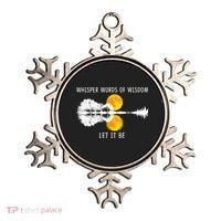 Whisper Words Of Wisdom Let It Be Guitar Lake Shadow Ornament thumb 0