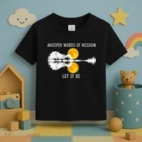 Whisper Words Of Wisdom Let It Be Guitar Lake Shadow Toddler T-Shirt thumb 3