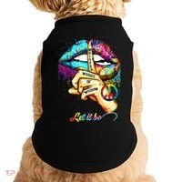 Whisper words of wisdom let peace let funny quotes Doggie Tank thumb 0