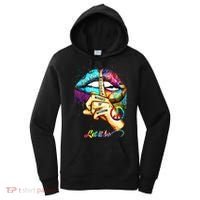 Whisper words of wisdom let peace let funny quotes Women's Hoodie thumb 0