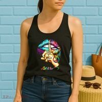 Whisper words of wisdom let peace let funny quotes Women's Tank Top thumb 2