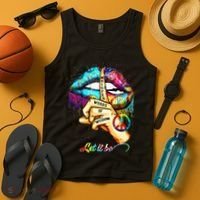 Whisper words of wisdom let peace let funny quotes Tank Top thumb 4
