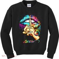 Whisper words of wisdom let peace let funny quotes Kids Sweatshirt thumb 0