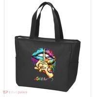 Whisper words of wisdom let peace let funny quotes Tote Bag thumb 3