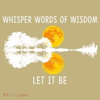 Whisper Words Of Wisdom Letit Be Gift Guitar Lake Shadow Meaningful Gift Hoodie thumb 2