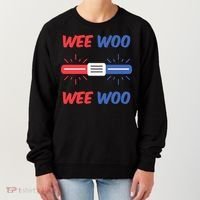Wee Woo Police Car Funny Women's Sweatshirt thumb 0