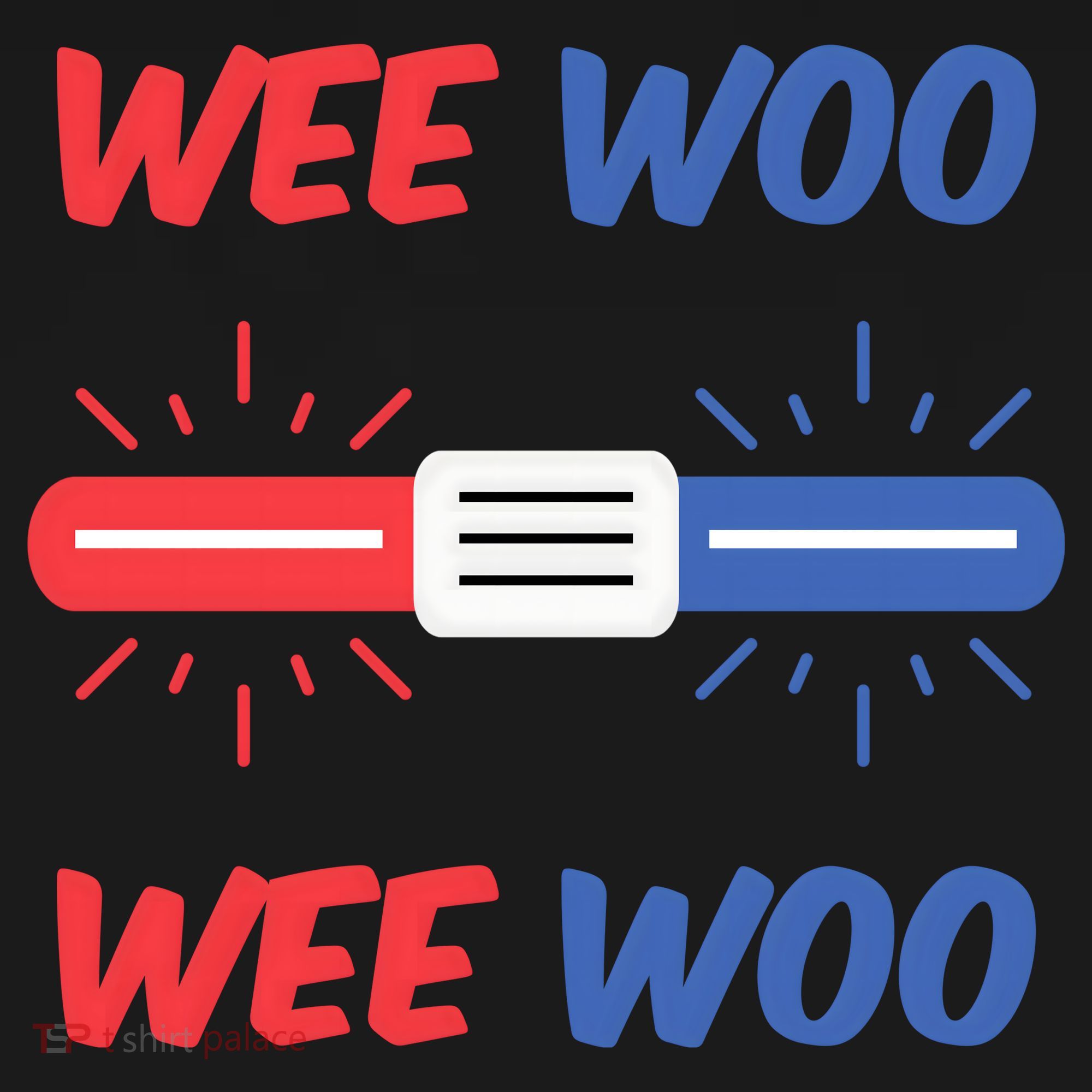 Wee Woo Police Car Funny Bucket Hat