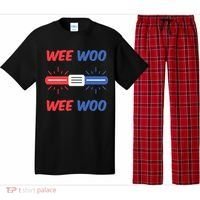 Wee Woo Police Car Funny Pajama Set thumb 0