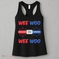Wee Woo Police Car Funny Women's Tank Top thumb 3