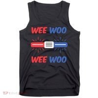 Wee Woo Police Car Funny Tank Top thumb 0
