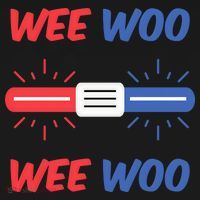 Wee Woo Police Car Funny Women's Long Sleeve Shirt thumb 2