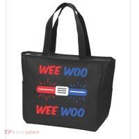 Wee Woo Police Car Funny Tote Bag thumb 3