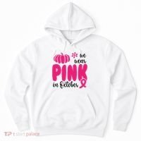We Wear Pink In October Pumpkin Ribbon Hoodie thumb 0