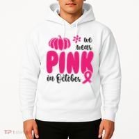 We Wear Pink In October Pumpkin Ribbon Hoodie thumb 2