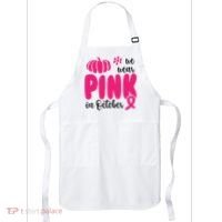 We Wear Pink In October Pumpkin Ribbon Apron thumb 0